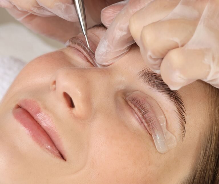 Lash lift treatment at Iconic Brow N Lash Westfield North Lakes