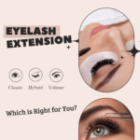 Classic vs Hybrid vs Volume Lashes: Which is Right for You?