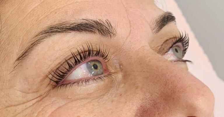 Korean lash lift with natural curl finish at Iconic Brow N Lash, Westfield North Lakes