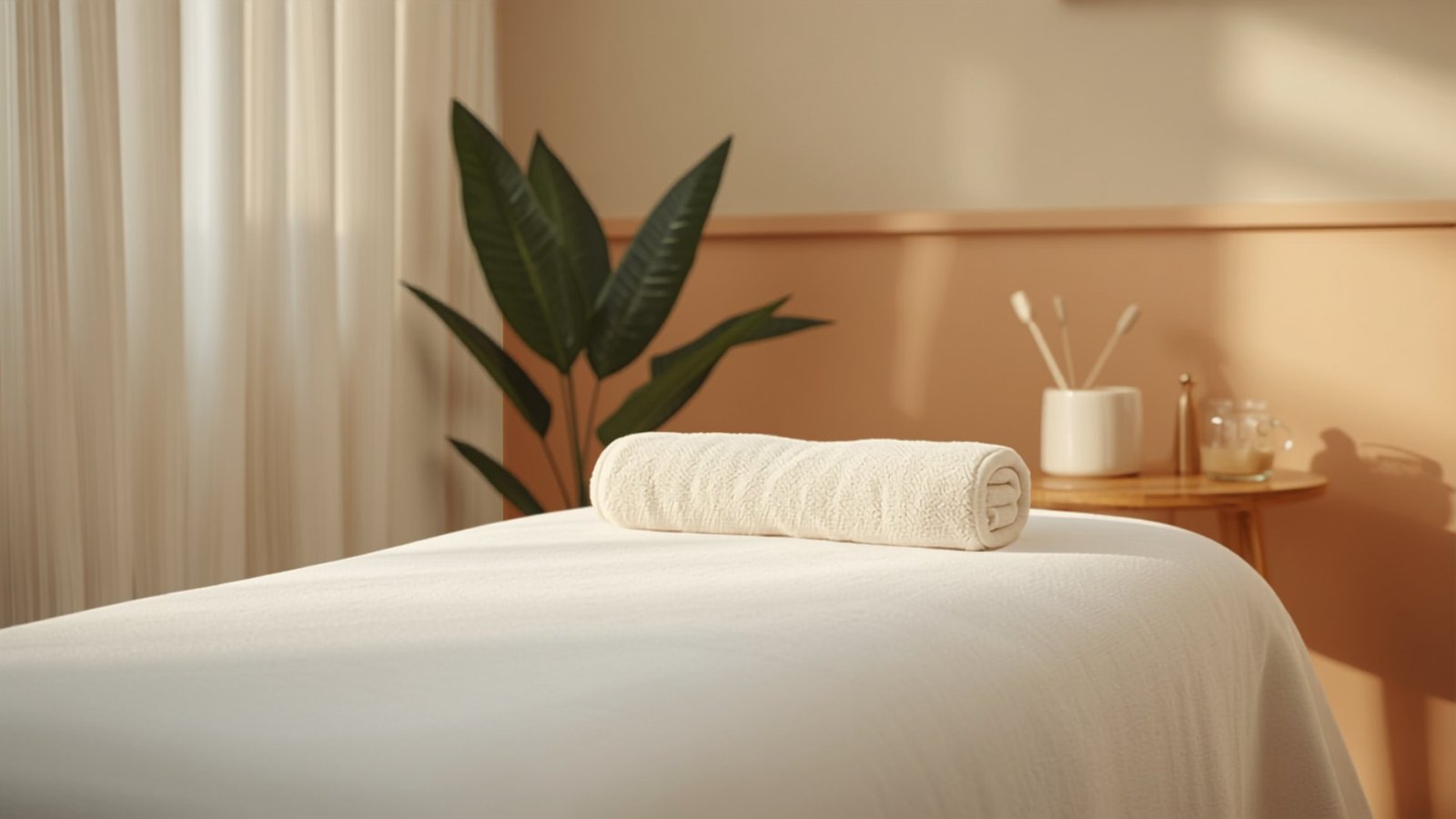 Calm private treatment room with waxing spatulas at Iconic Brow Wax N Beauty, Westfield North Lakes